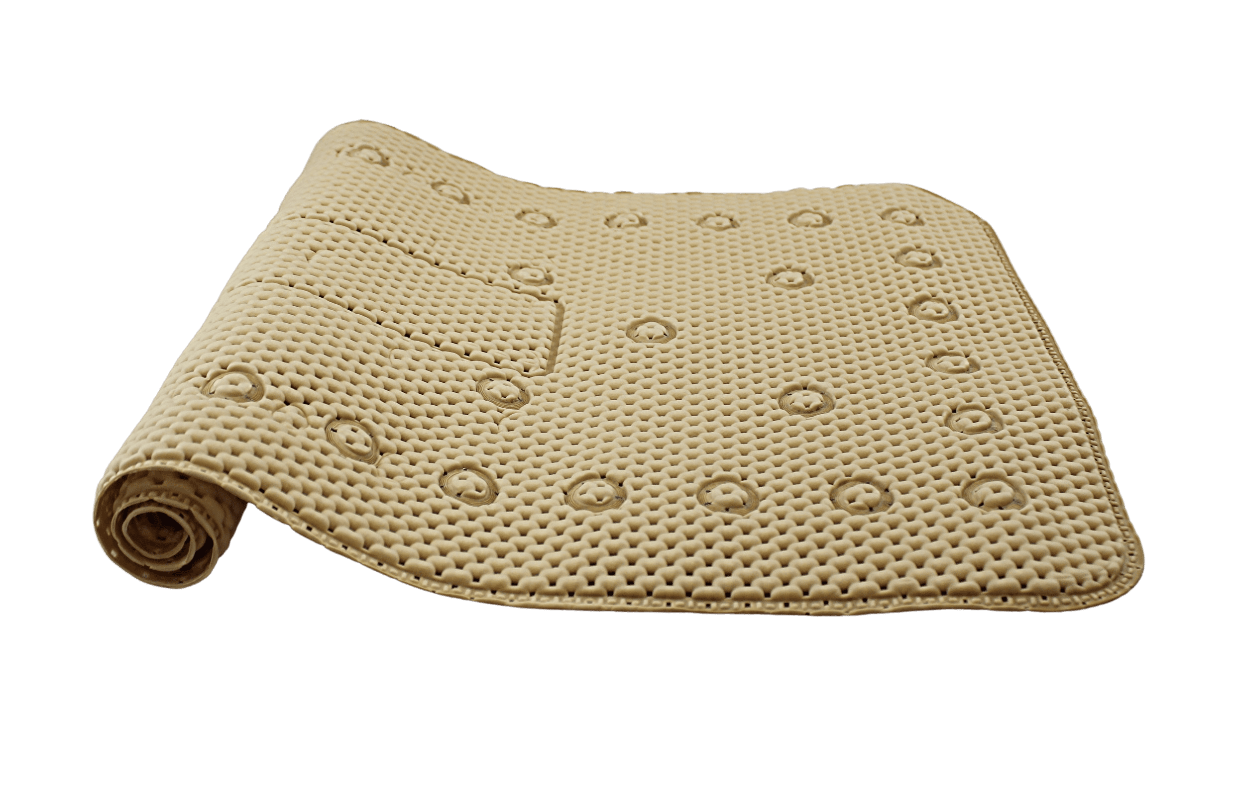 Dependable Industries Soft Foam Tub & Bath Mat Cushioned Texture Spa
