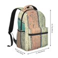 thumbnail image 2 of Xecao Hardwood Backpack, a stylish and functional choice for both men and women, is the perfect basic bookbag for college, work, or travel, 2 of 5