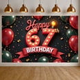thumbnail image 3 of Red Theme Happy 67th Birthday Banner Neon Light Design 67th Birthday Display Heart Balloons Colorful Confetti Birthday Party Backdrop for 67th Birthday Party Adult Birthday Indoor Celebration, 3 of 8