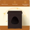 thumbnail image 6 of Litter Box Furniture with Storage  for Small Cats, 6 of 7