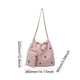 thumbnail image 3 of Bolso Hombro Acolchado Likrtyny Bolso Diario Con Patrón Lazo Y Bolso Pequeño Rosa, 3 of 3