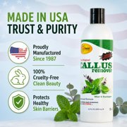 SPA REDI - Callus Remover for Feet Gel, Mint and Eucalyptus, 12 Oz - Professional Pedicure Foot Care - Removes Toughest Calluses in Seconds and Smooths Dry Cracked Heels
