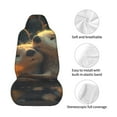 thumbnail image 4 of Wukai Adorable Otter Pair Hug Full Set Car Seat Covers with Soft Padding Universal Auto Front Seats Protector and Cushion Mat, 4 of 5