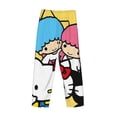 thumbnail image 3 of Lsque Sanrio Print Men's Pajama Pants, Lounge Pant - Comfortable Home Wear,Elastic Waistband, Stylish Design-Large, 3 of 9