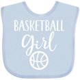 thumbnail image 3 of Inktastic Basketball Girl Sports Girls Baby Bib, 3 of 4