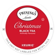 Twinings of London Winter Holiday Christmas Black, K-Cup Portion Pack for Keurig Brewers (48 Count)