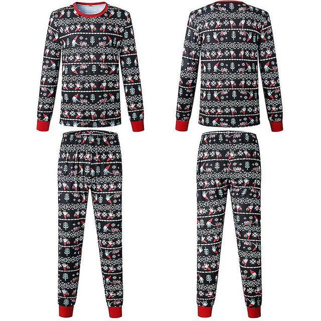 Pyjama de Noël Assorti pour la Famille Ensemble de Nuit Pyjamas de Noël