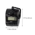 thumbnail image 2 of 2Pcs Practical Electronic Tally Counters Manual Digital Counter with Finger Ring, 2 of 8