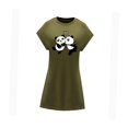 thumbnail image 2 of Vestido Corto de Verano para Mujer, Minivestido Suave Y Moderno para Adolescentes para Salidas Nocturnas Y Aniversarios. SG, 2 of 7