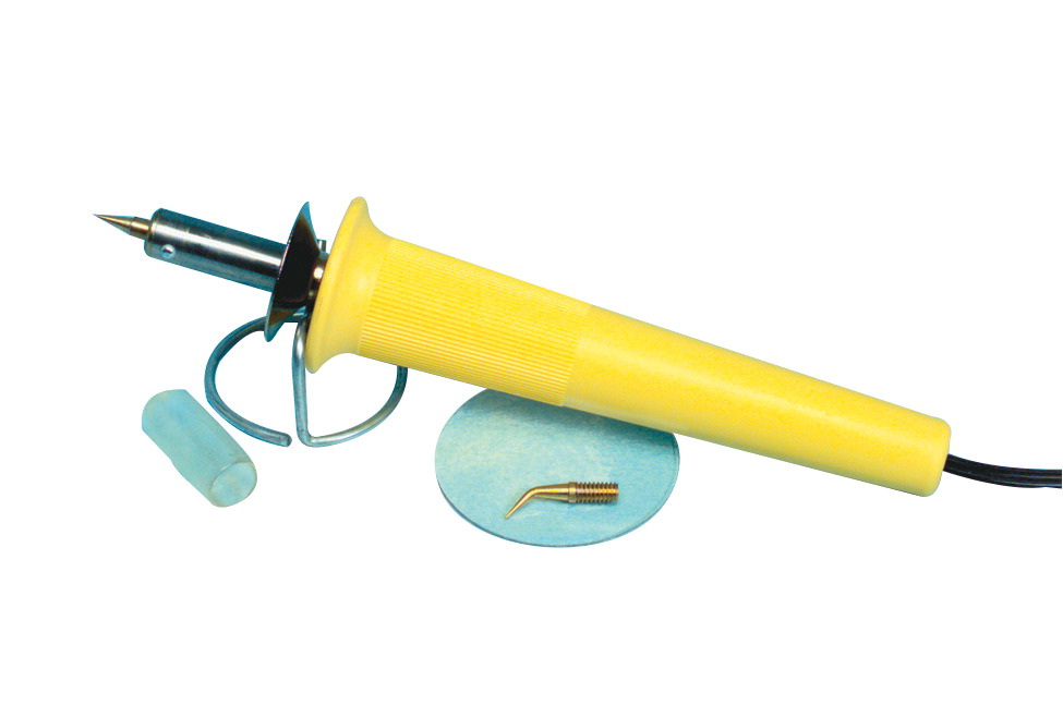 Lenk Plastic Stencil Cutting Pen, 121/2 W, Yellow