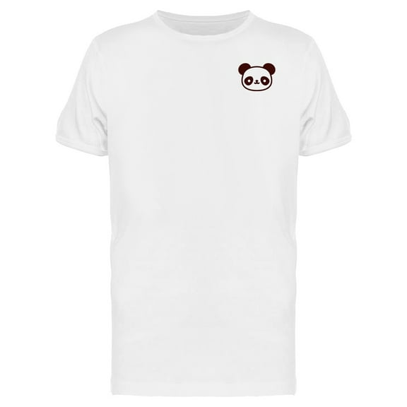Cute Panda Face Tee Men's -Image by Shutterstock