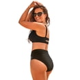 thumbnail image 3 of Swimsuits for All Dame Underwire Foldover Bikini Set, 3 of 5