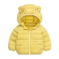thumbnail image 3 of Abtuhar Toddler Kids Boys Girls Fall Winter Hooded Casual Outerwear and Jackets Winter Zip Padded Warm Coat for 1‑8 Years, 3 of 5