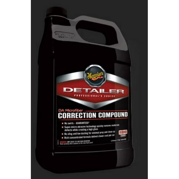 Meguiars Polishing Compound D30001 Use To Remove Moderate Defects With High Gloss; Liquid; 1 Gallon Jug; Single