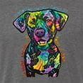 thumbnail image 2 of Dean Russo Unconditional Loyalty Dog Lover Mens Premium Tri Blend T-Shirt, Dark Heather, Large, 2 of 6