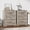 3Gray, variant on FANRAL 3 Large Drawer Nightstand,29.5" Tall Night Stand,27.5" Wide Side Table,Wood Bedside Table Modern End Table,Small Wide Dresser for Bedroom,White Nightstand