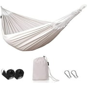 Cotton Hammock, Load Capacity up to 200 kg Cotton Hammock with Carrying Bag Portable for Outdoor and Indoor Camping