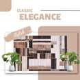 thumbnail image 6 of KOOL HOME Modern Area Rug - CO17_621_Beige Premier Collection Indoor Contemporary Style Rectangular Area Rug Soft Polypropylene Rugs for Bedroom, Living Room, Floor Covering, 6 of 7