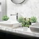thumbnail image 1 of pstuiky Paquete de 4 pequeñas plantas artificiales en maceta para mesa escritorio hogar baño oficina decoración, 1 of 6