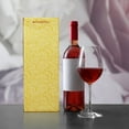 thumbnail image 5 of 8 Pcs Wine Gift Bags Gold, Single Bottle Paper Wine Bag Bulk for Party, Shopping, Retail Merchandise(11.5x9x35cm), 5 of 7