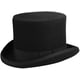 thumbnail image 1 of Sombrero cilíndrico de fieltro Harhinhe, sombrero de fieltro de lana, sombrero de boda, sombrero de vestir, sombrero de fiesta de carnaval, sombrero negro con circunferencia, 1 of 6