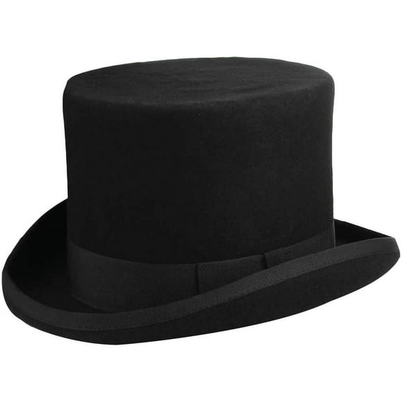 Classic Unisex Wool Blend Fedora Hat Brim Flat Church Derby Cap Wide Brim Classic Pork Pie Hat Perfect