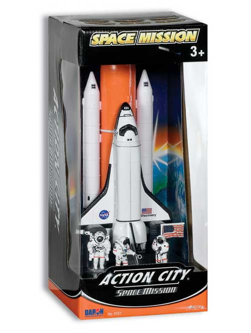 その他 REALTOY SPACE MISSION L REALTOY Space Shuttle Full Stack W/Astronauts - Walmart.com