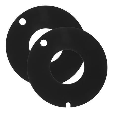 HEMOTON 2pcs RV Toilet Rubber Seal Kit with Flush Ball Gasket for Toilet Seal Replacement and Spare Parts