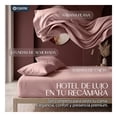 thumbnail image 3 of Juego De Sábanas King Size Algodón Mercerizado Premium 450 Hilos Esquimal, Certificación Oeko-tex, Rosa, 3 of 7