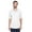 White, variant on UltraClub 8210 Men's Cool & Dry Mesh Piqué Polo Purple