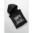 thumbnail image 3 of Astronaut Near A Vortex Hoodie Men -Image by Shutterstock, Male Medium, 3 of 4
