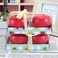 thumbnail image 5 of Christmas Eve Creative Apple Candle (2Pc) Medium - Christmas Creative Gift Artificial Fruit-Shaped Candle Wedding Party Decoration Christmas Eve Candle, 5 of 9
