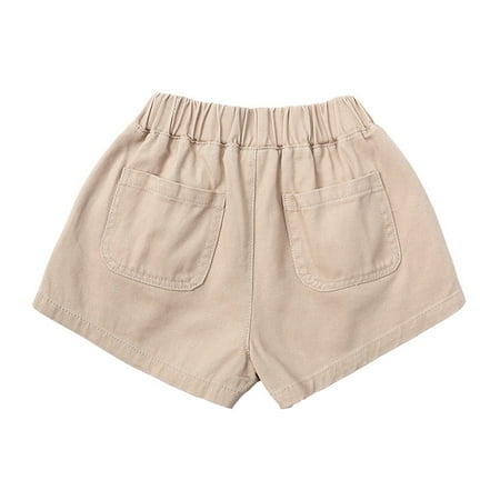 

NECHOLOGY Baby Boy Athletic Clothes Toddler Kids Baby Boys Girls Jogger Shorts Summer Cotton Casual Soccer Shorts Boys Size 10 Shorts Khaki 1-2 Years