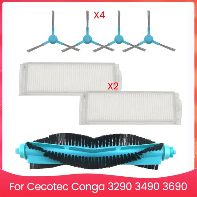 Repuestos para Aspiradora para para 3290 3490 3690 con Filtro HEPA y Cepillo Lateral