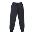 thumbnail image 2 of Male Casual Sports Pants, Loose Fit Outdoor Jogging Drawstring Track Pants, 2 of 8