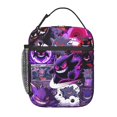 thumbnail image 6 of Durable Oxford Spooky Evolution Style Lunch Bag, Thermal Cooler for Work and Outing with Front Zipper Pocket, 6 of 6