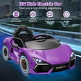 thumbnail image 5 of Towallmark 12V Ride On Car for Kids, Licensed Lamborghini Revuelto Electric Vehicle, Battery Powered Sports Car Toy for Boys & Girls,Kids Christmas Gifts, 5 of 7