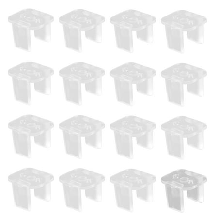 

100 Pcs LED Light Neon Lamp Mounting Clips LED Light Plastic Clips