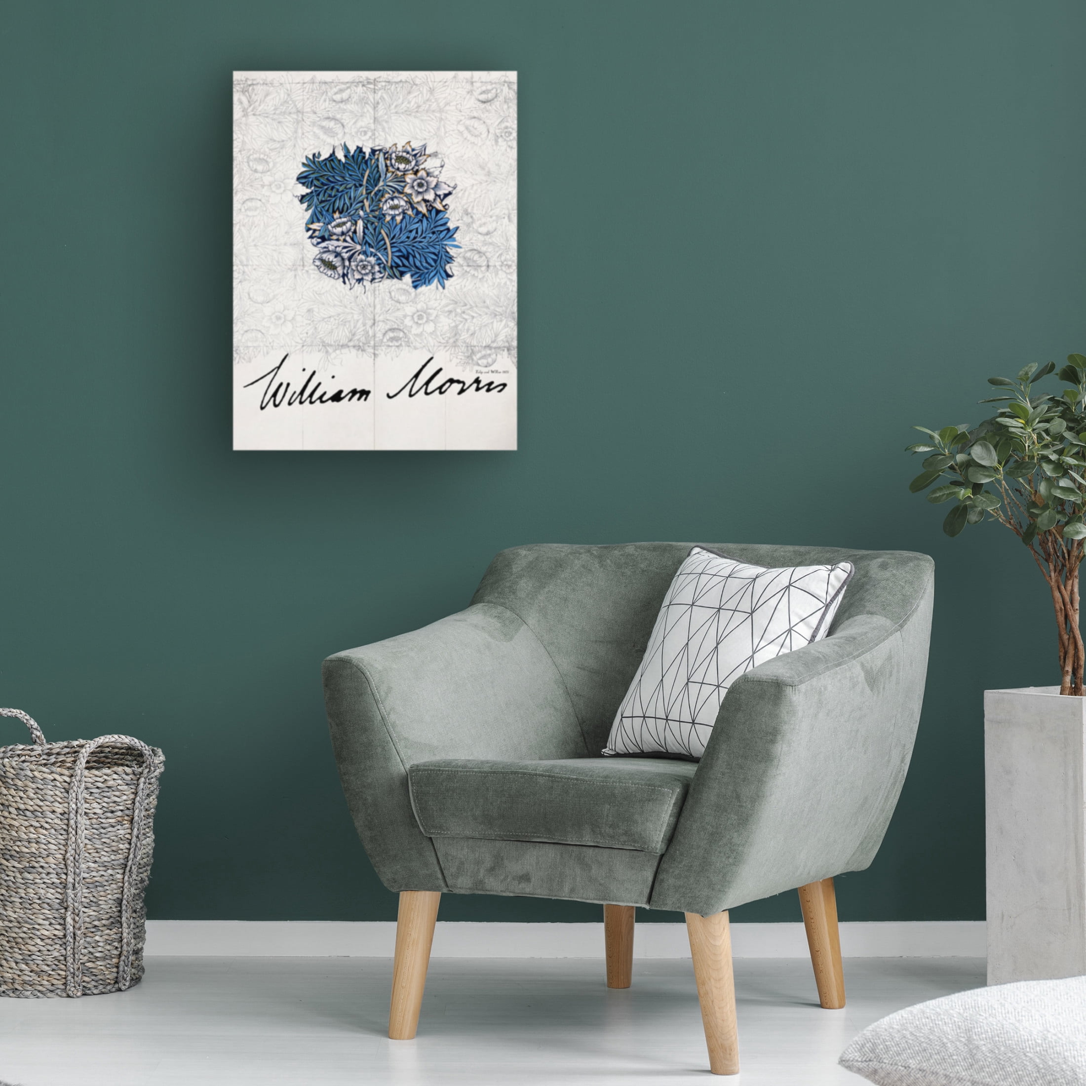 Trademark Fine Art Pictufy Tulip and Willow Canvas Wall Art