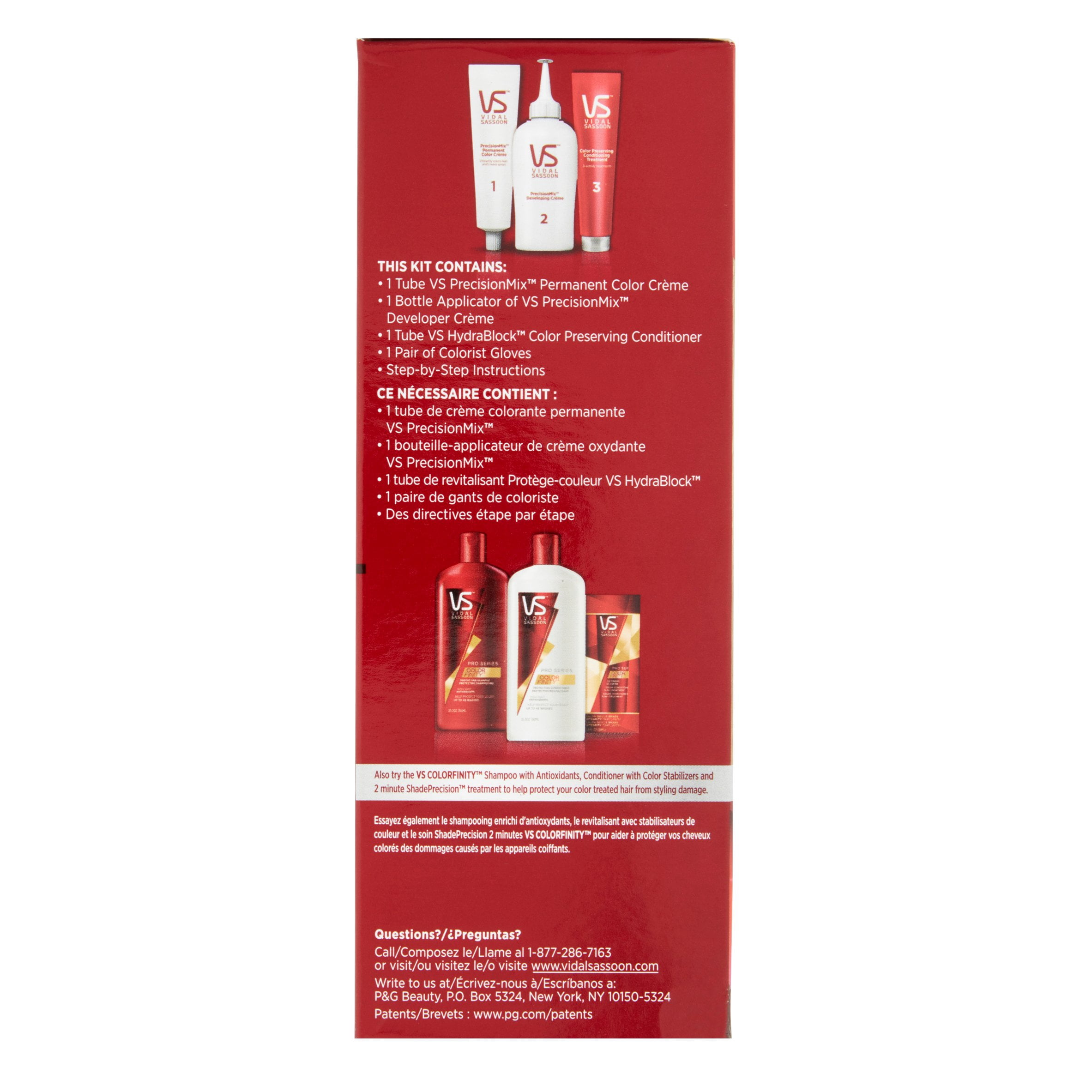 Vidal Sassoon London Luxe Pro Series 9WV Mulberry Street Blonde Ultra Vibrant Color, 1 Application