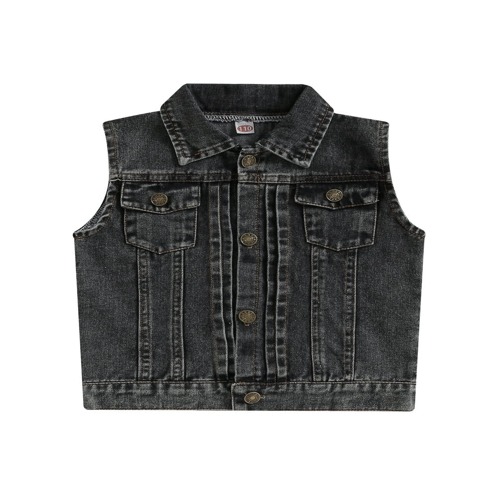 Gilet Sans Manches Hiver Enfant ACMEDE - Doudoune Matelassée Avec Capuche, 3-10 Ans - 3