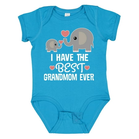 

Inktastic Grandmom Best Ever Grandkids Gift Baby Boy or Baby Girl Bodysuit