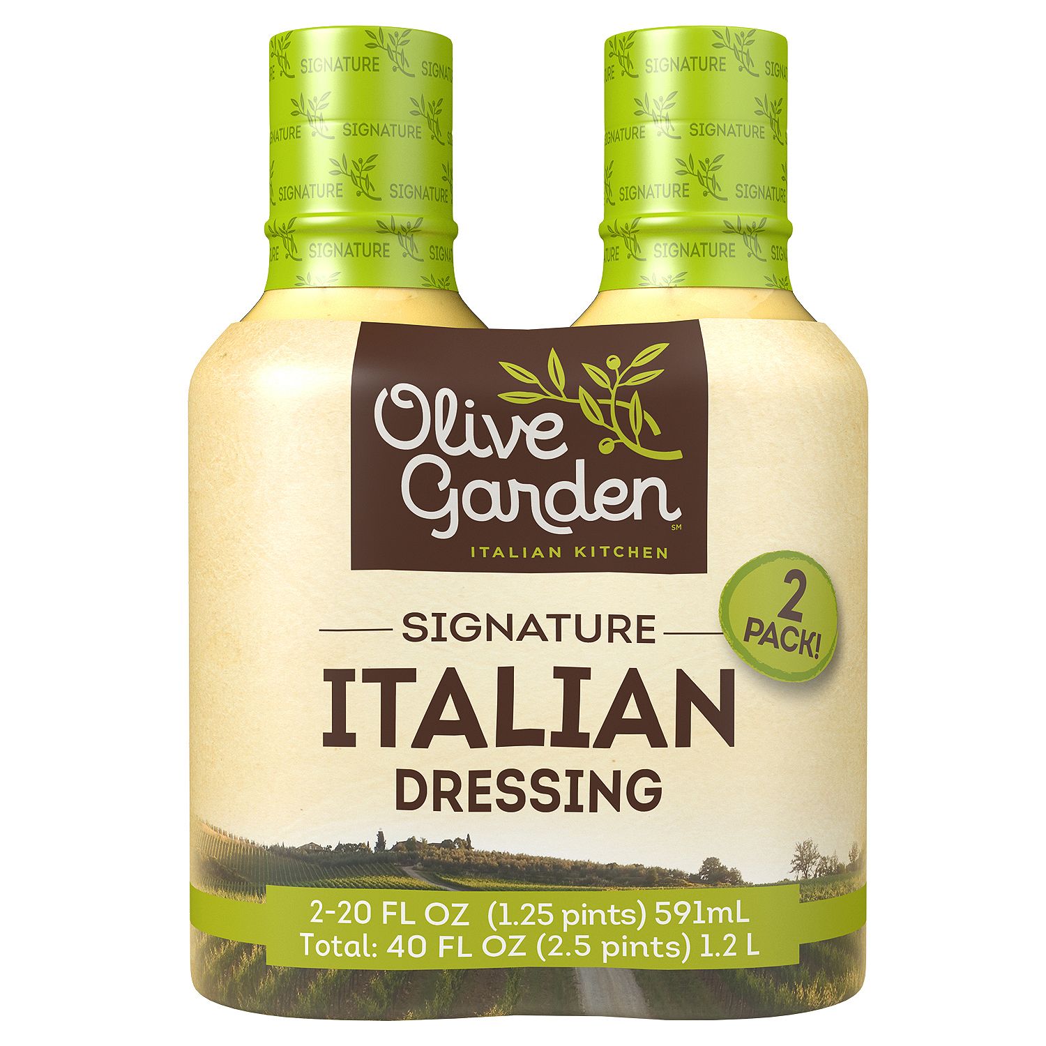 Olive Garden Signature Italian Dressing (20 oz. bottle, 2 ...