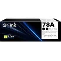 78A Toner Cartridges Compatible for HP 2-Pack Black 78A CE278A for Laser Pro P1560 P1566 P1606 P1606dn,  M1530 M1536dnf M1537dnf  M1538dnf MFP Printer
