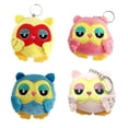 thumbnail image 3 of Lindo Búho Juguete Dibujos Animados Búho Animal Felpa Llave Colgante Cartera Accesorios Gran Regalo Para Niños O Amigos 8Cm Minnieouse AP008081-02, 3 of 6