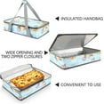 thumbnail image 4 of Numjaw Casserole Carrier for Hot or Cold Food,Insulated Casserole Travel Carry Bag,Pie Carrier,Casserole Dish with Lid and Carrying Case,Food Warmer Bag for Party/Picnic, 4 of 7