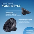 thumbnail image 3 of Bio Ionic AeroGravity Featherlight Hair Dryer, Lightweight Ionic, Folding Handle, 3 of 16
