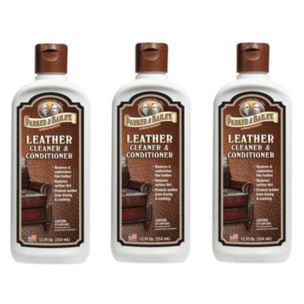 PARKER & BAILEY 3 PACK LEATHER CLEANER & CONDITIONER 12 OZ. BOTTLES