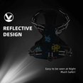 thumbnail image 6 of ZNDUO Cartoon Aliens Monsters Pattern Dog Harness, Adjustable Reflective Pet Harness with Dog Leash, 6 of 8