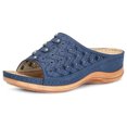 thumbnail image 1 of Premium Orthopedic Toe Slippers Lightweight Non-slip Wedges Platform Sandals Women, 1 of 7